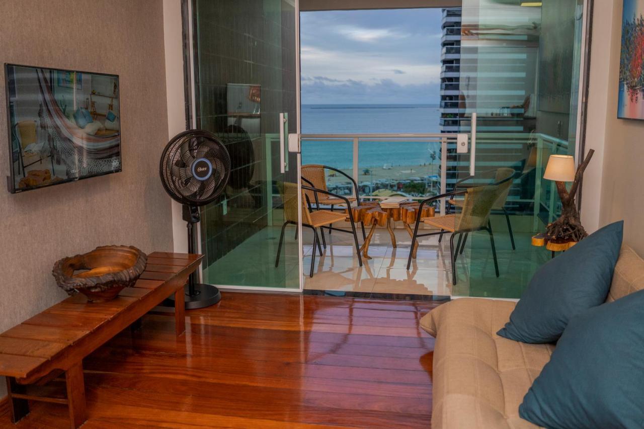 Apartamento Vista Mar Melhor Localizacao Da Cidade Φορταλέζα Εξωτερικό φωτογραφία